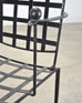 Mario Papperzini Mid-Century Amalfi Iron Patio Garden Armchair