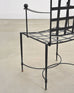 Mario Papperzini Mid-Century Amalfi Iron Patio Garden Armchair
