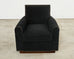 Ralph Lauren Italian Vegan Suede Colorado Club Chair