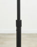 Modern Style Brushed Steel Adjustable Pharmacy Floor Lamp