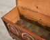 Moorish Middle Eastern Painted Wood Blanket Chest