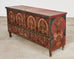 Moorish Middle Eastern Painted Wood Blanket Chest