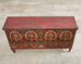 Moorish Middle Eastern Painted Wood Blanket Chest