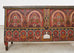 Moorish Middle Eastern Painted Wood Blanket Chest