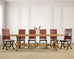 19th C. Spanish Baroque Bleached Oak Farmhouse Dining Table