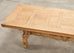 19th C. Spanish Baroque Bleached Oak Farmhouse Dining Table