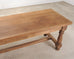 Country French Provincial Bleached Oak Farmhouse Dining Table 8 Ft