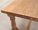 Country French Provincial Bleached Oak Farmhouse Dining Table 8 Ft