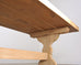 Country French Bleached Oak Farmhouse Dining Table 8.5 Ft