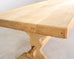 Country French Bleached Oak Farmhouse Dining Table 8.5 Ft