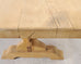 Country French Bleached Oak Farmhouse Dining Table 8.5 Ft