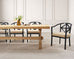 Country French Bleached Oak Farmhouse Dining Table 8.5 Ft