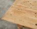 Country Pine Farmhouse Harvest Dining Table 12 Foot