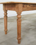 Country Pine Farmhouse Harvest Dining Table 12 Foot