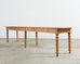 Country Pine Farmhouse Harvest Dining Table 12 Foot