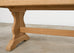 Country French Bleached Oak Farmhouse Trestle Dining Table