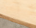 Country French Bleached Oak Farmhouse Trestle Dining Table 8 Ft