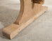 Country French Bleached Oak Farmhouse Trestle Dining Table 8 Ft