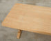 Country French Bleached Oak Farmhouse Trestle Dining Table