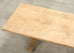 Country French Bleached Oak Farmhouse Trestle Dining Table 8 Ft