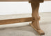 Country French Bleached Oak Farmhouse Trestle Dining Table 8 Ft