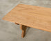 Country French Provincial Bleached Oak Farmhouse Dining Table