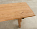 Country French Provincial Bleached Oak Farmhouse Dining Table
