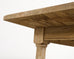 20th Century Country French Bleached Oak Trestle Dining Table