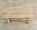 20th Century Country French Bleached Oak Trestle Dining Table