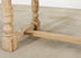 20th Century Country French Bleached Oak Trestle Dining Table
