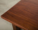 Country French Farmhouse Mahogany Trestle Dining Table