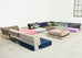 Mah Jong Kenzo Missoni Sectional Sofa Hans Hopfer for Roche Bobois 2015