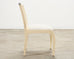 Enrique Garcel Colombian Tessellated Bone Chair with Bouclé