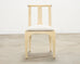 Enrique Garcel Colombian Tessellated Bone Chair with Bouclé