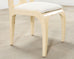 Enrique Garcel Colombian Tessellated Bone Chair with Bouclé