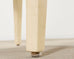 Enrique Garcel Colombian Tessellated Bone Chair with Bouclé