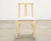 Enrique Garcel Colombian Tessellated Bone Chair with Bouclé