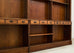 Monumental English Oak Haberdashery Display Bookcase Cabinet 18 Ft.