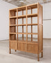 20th Century Teak Twelve-Compartment Étagère Display Cabinet