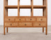 20th Century Teak Twelve-Compartment Étagère Display Cabinet