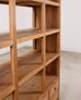 20th Century Teak Twelve-Compartment Étagère Display Cabinet
