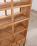 20th Century Teak Twelve-Compartment Étagère Display Cabinet