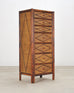 Carrie Bradshaw's English Aesthetic Bamboo Rattan Chest Dresser