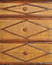 Carrie Bradshaw's English Aesthetic Bamboo Rattan Chest Dresser