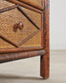 Carrie Bradshaw's English Aesthetic Bamboo Rattan Chest Dresser