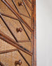 Carrie Bradshaw's English Aesthetic Bamboo Rattan Chest Dresser