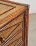 Carrie Bradshaw's English Aesthetic Bamboo Rattan Chest Dresser