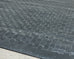 Palace Size Modern Woven Leather Strap Area Rug Carpet