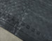 Palace Size Modern Woven Leather Strap Area Rug Carpet