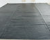 Palace Size Modern Woven Leather Strap Area Rug Carpet